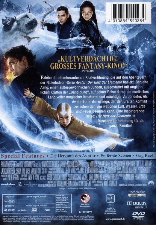 Produktbild: Die Legende von Aang