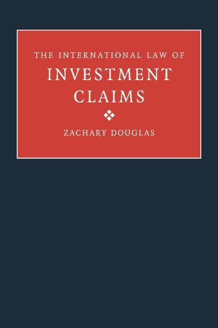 Produktbild: The International Law of Investment Claims