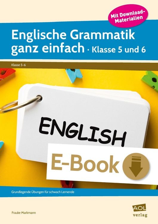 Produktbild: Englische Grammatik ganz einfach - Klasse 5-6