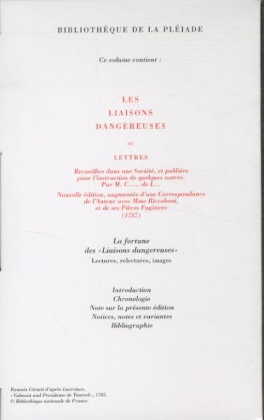 Produktbild: Les liaisons dangereuses