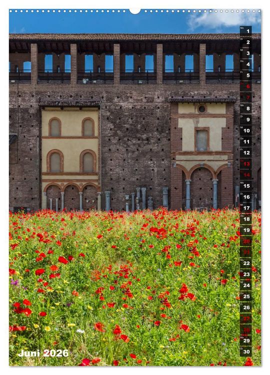 Produktbild: MAILAND Prachtvolle Impressionen (hochwertiger Premium Wandkalender 2026 DIN A2 hoch), Kunstdruck in Hochglanz