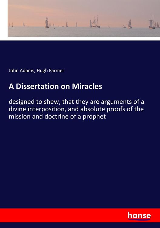 Produktbild: A Dissertation on Miracles