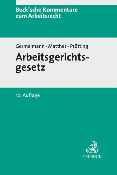 Produktbild: Arbeitsgerichtsgesetz. ArbGG