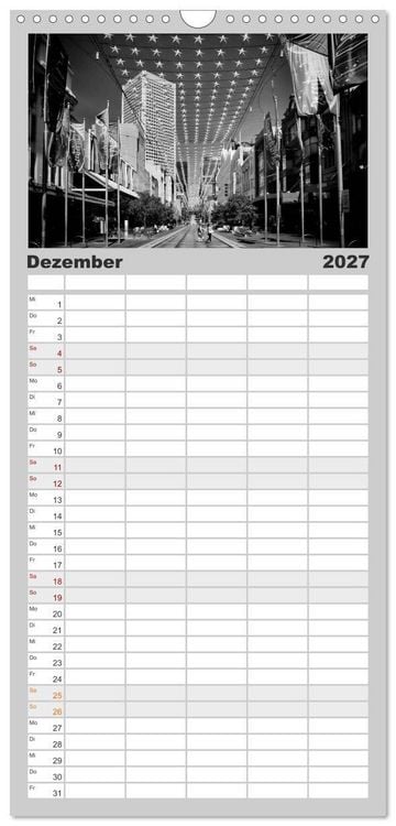 Produktbild: Familienplaner 2027 - AUSTRALIEN Impressionen von Sydney bis Adelaide mit 5 Spalten (Wandkalender, 21 x 45 cm) CALVENDO