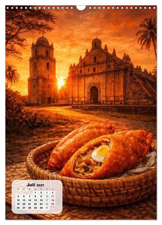 Produktbild: Philippinen - Eine Schlemmerreise durch die Perle des Orients (Wandkalender 2027 DIN A3 hoch), CALVENDO Monatskalender
