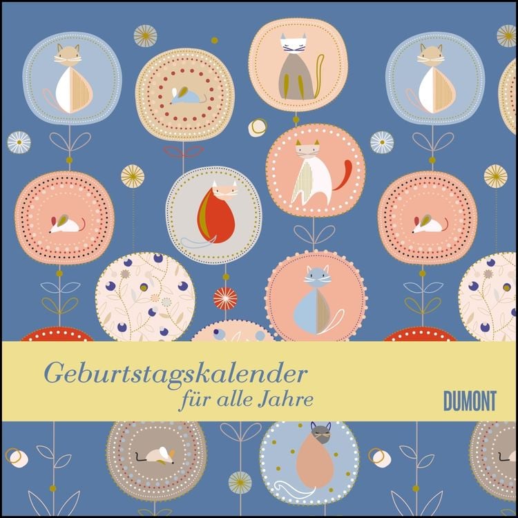 Produktbild: Immerwährender Geburtstagskalender – Little Cosmos – Turnowsky – Quadrat-Format 24 x 24 cm