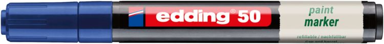 Produktbild: Edding 50 EcoLine 4-50-003 Lackmarker Blau 2 mm, 3mm