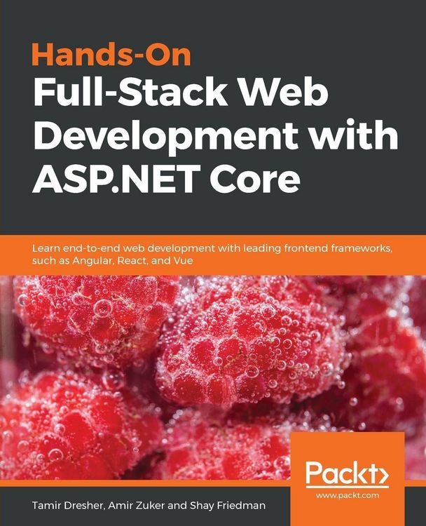 Produktbild: Hands-On Full-Stack Web Development with ASP.NET Core