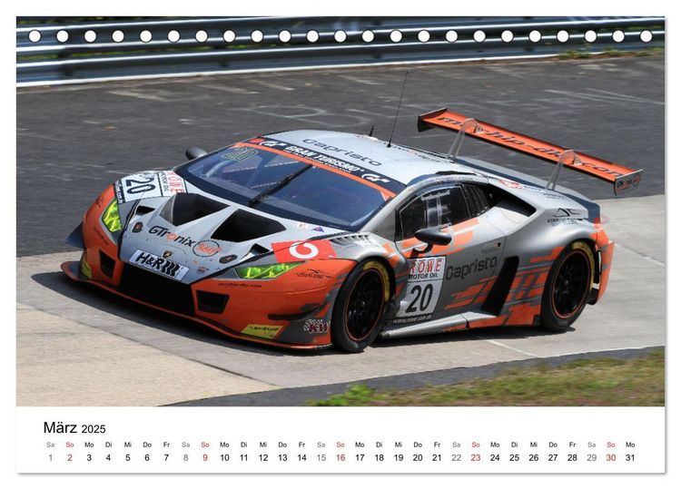 Produktbild: Motorsport aus Sant&rsquo;Agata (Tischkalender 2025 DIN A5 quer), CALVENDO Monatskalender