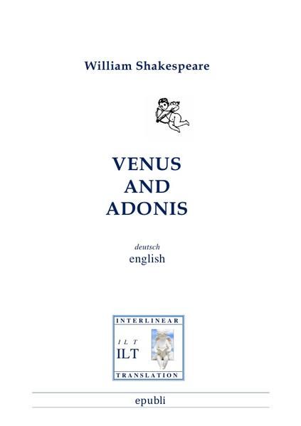 Produktbild: Venus and Adonis