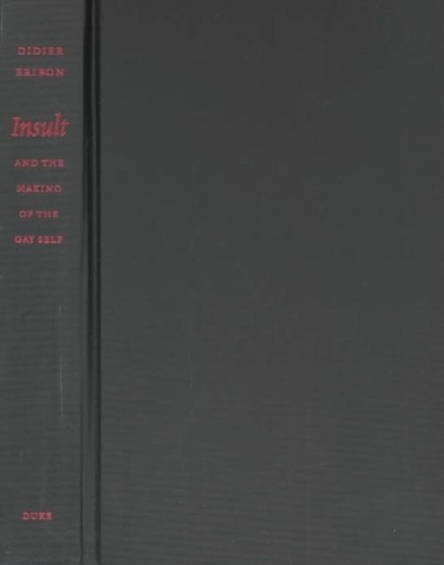 Produktbild: Insult and the Making of the Gay Self