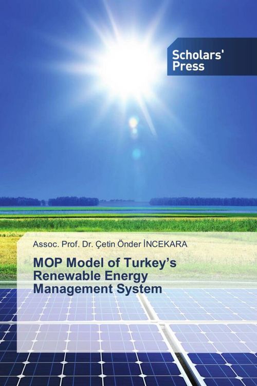 Produktbild: MOP Model of Turkey's Renewable Energy Management System