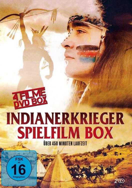 Produktbild: Indianerkrieger Spielfilm Box [2 DVDs]