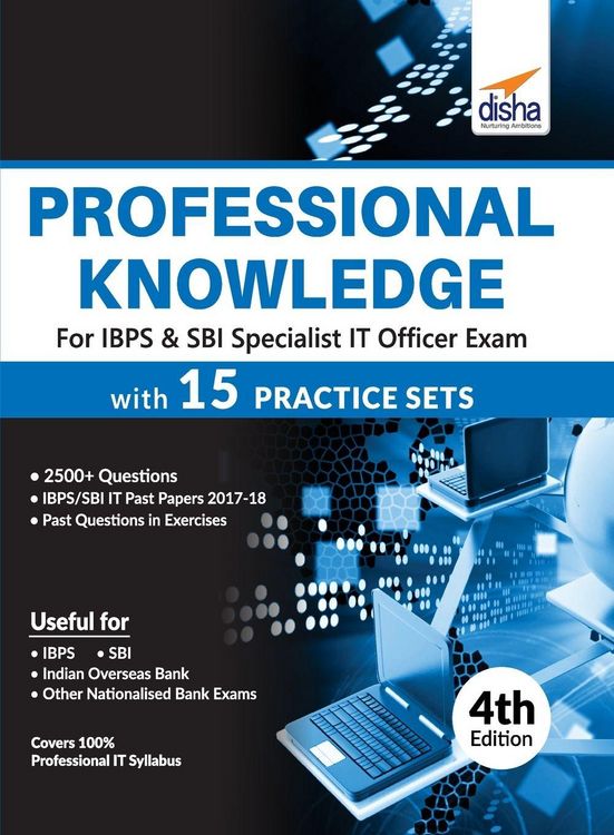 Produktbild: Professional Knowledge for IBPS & SBI Specialist IT Officer Exam with 15 Practice Sets 4th Edition