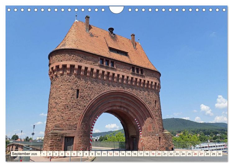 Produktbild: Liebenswertes Miltenberg am Main (Wandkalender 2026 DIN A4 quer), CALVENDO Monatskalender
