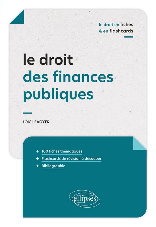 Produktbild: Le droit des finances publiques en fiches et en flashcards