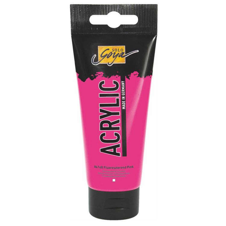 Produktbild: KREUL SOLO GOYA Acrylic Fluoreszierend Pink 100 ml Tube