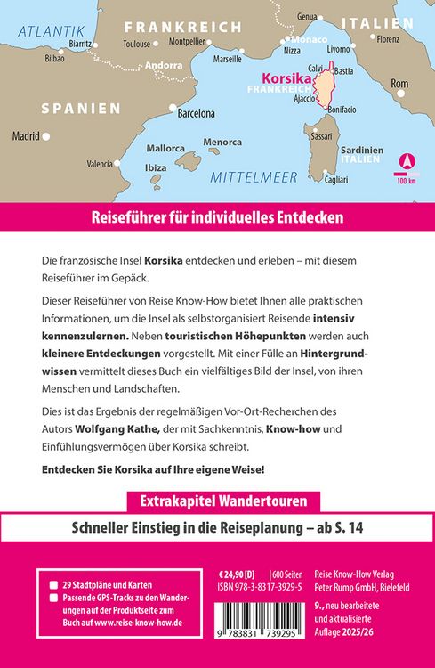 Reise Know-How Reiseführer Korsika