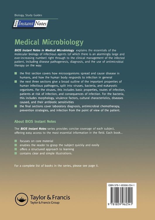 Produktbild: BIOS Instant Notes in Medical Microbiology