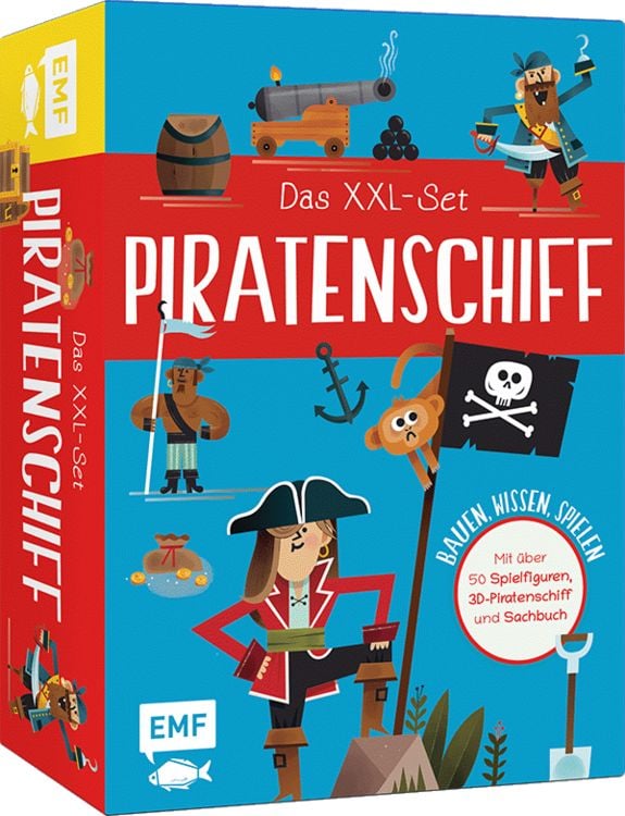 Produktbild: Das XXL-Set &ndash; Bauen, Wissen, Spielen: Piratenschiff