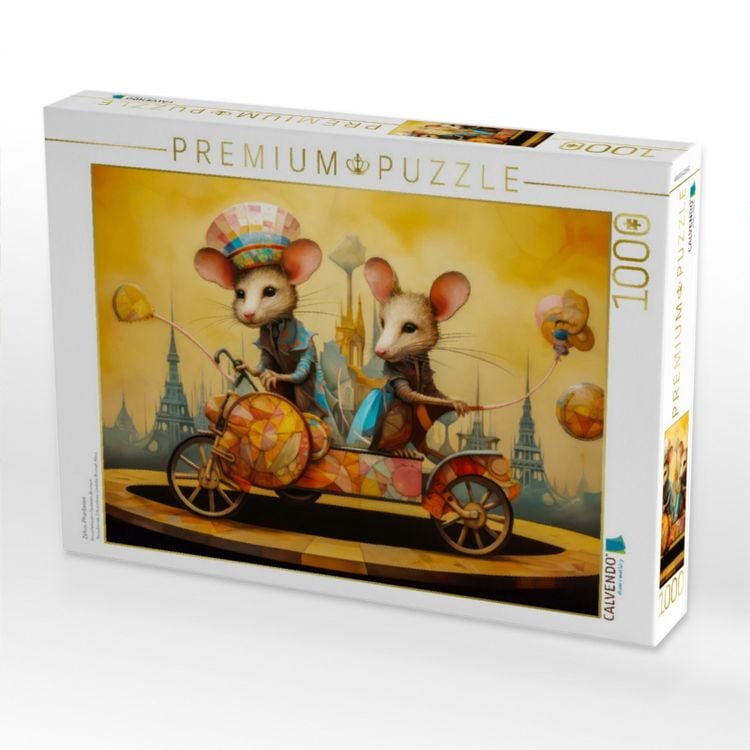 Produktbild: CALVENDO Puzzle Zirkus-Phantasien | 1000 Teile Lege-Gr&ouml;&szlig;e 64x48cm Foto-Puzzle f&uuml;r gl&uuml;ckliche Stunden