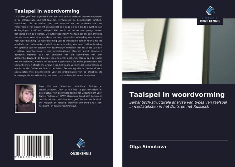 Produktbild: Taalspel in woordvorming
