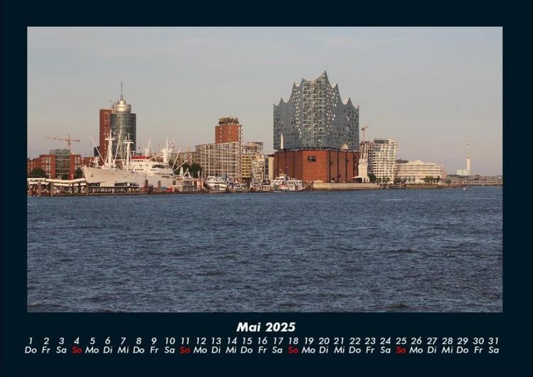 Produktbild: Hamburg 2025 Fotokalender DIN A4