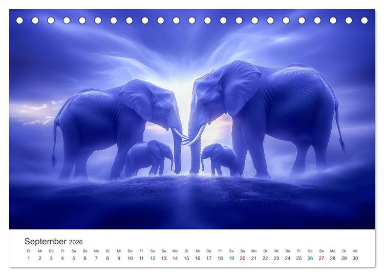 Produktbild: W&auml;chter der Freiheit (Tischkalender 2026 DIN A5 quer), CALVENDO Monatskalender
