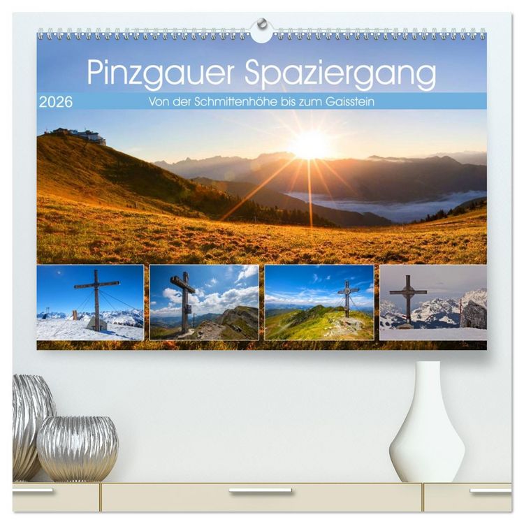 Produktbild: Pinzgauer Spaziergang (hochwertiger Premium Wandkalender 2026 DIN A2 quer), Kunstdruck in Hochglanz