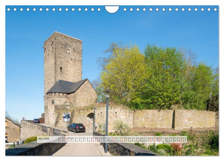 Produktbild: Ritterwelten an der Ruhr (Wandkalender 2026 DIN A4 quer), CALVENDO Monatskalender