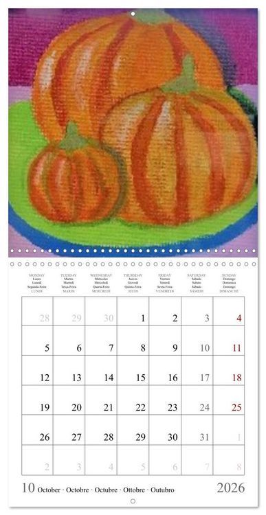 Produktbild: Art For Your Soul (Wall Calendar 2026 12 &times; 12 Inch) CALVENDO 12 Month Wall Calendar