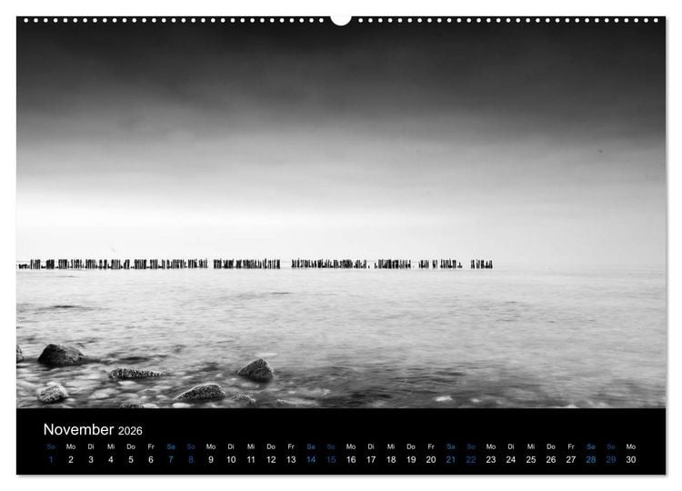 Produktbild: Ostsee (Wandkalender 2026 DIN A2 quer), CALVENDO Monatskalender