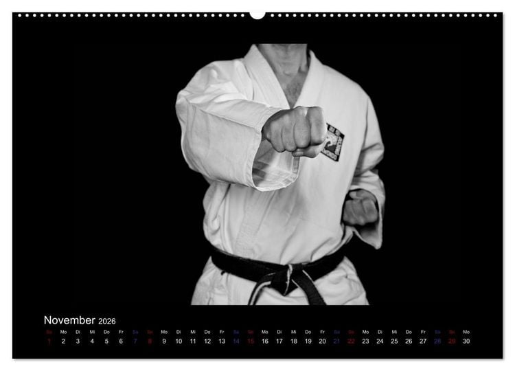 Produktbild: Traditionelles Taekwon-Do (hochwertiger Premium Wandkalender 2026 DIN A2 quer), Kunstdruck in Hochglanz