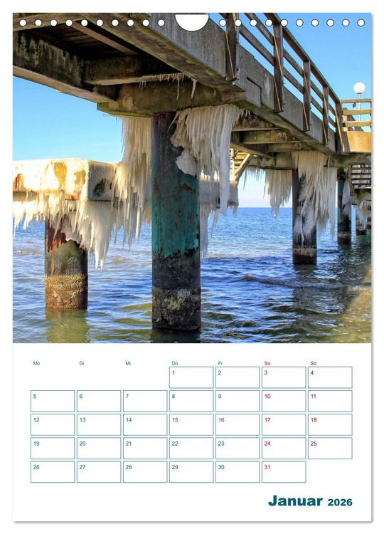 Produktbild: Ostseebad Rerik - Terminplaner (Wandkalender 2026 DIN A4 hoch), CALVENDO Monatskalender