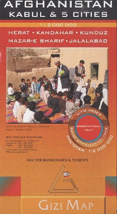 Produktbild: Afghanistan Geographical Map