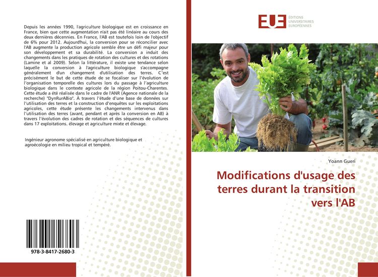 Produktbild: Modifications d'usage des terres durant la transition vers l'AB