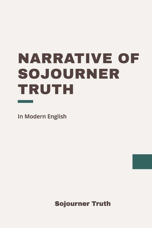 Produktbild: Narrative of Sojourner Truth