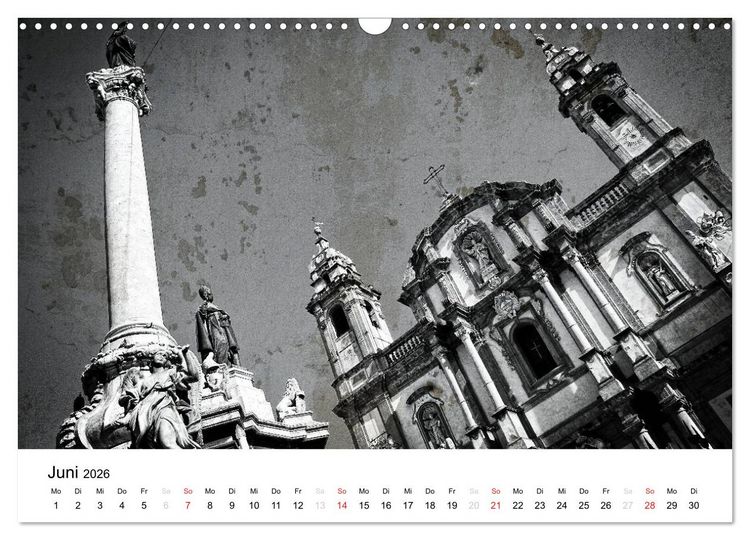 Produktbild: Silberstein portr&auml;tiert Palermo (Wandkalender 2026 DIN A3 quer), CALVENDO Monatskalender