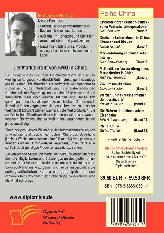 Produktbild: Der Markteintritt in China