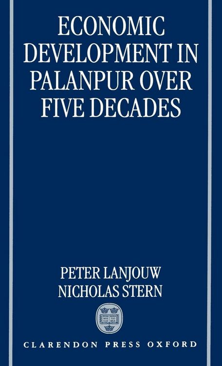 Produktbild: Economic Development in Palanpur Over Five Decades