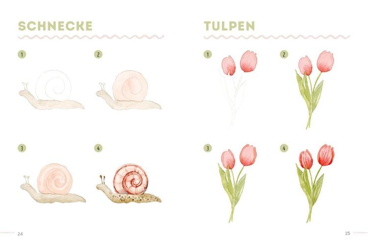 Produktbild: 300 Motive &ndash; Watercolor