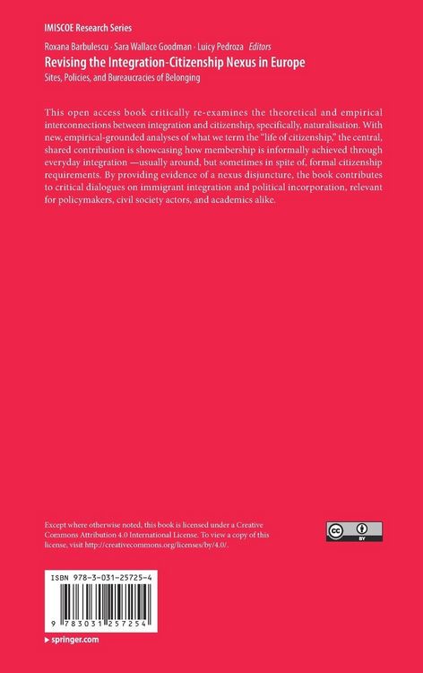 Produktbild: Revising the Integration-Citizenship Nexus in Europe