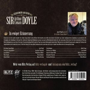 Produktbild: Die geheimen Archive des Sir Arthur Conan Doyle - In ewiger Erinnerung,1 Audio-CD