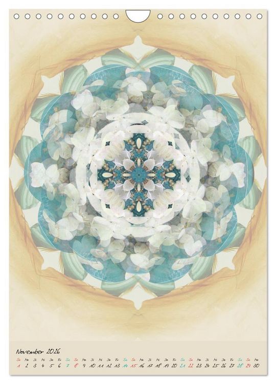 Produktbild: MANDALAS DES LICHTS (Wandkalender 2026 DIN A4 hoch), CALVENDO Monatskalender