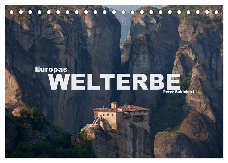 Produktbild: Europas Welterbe (Tischkalender 2026 DIN A5 quer), CALVENDO Monatskalender