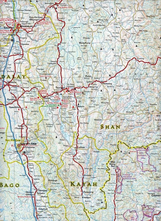 Produktbild: Myanmar (Burma) Map