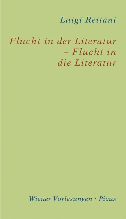 Produktbild: Flucht in der Literatur - Flucht in die Literatur