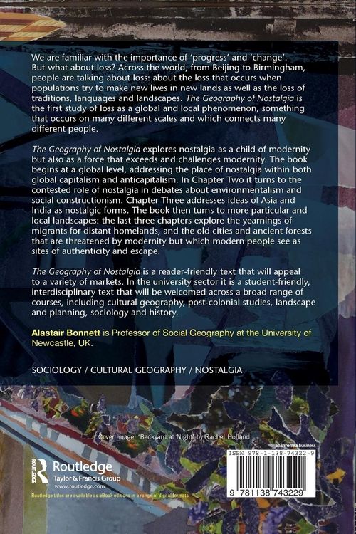 Produktbild: The Geography of Nostalgia