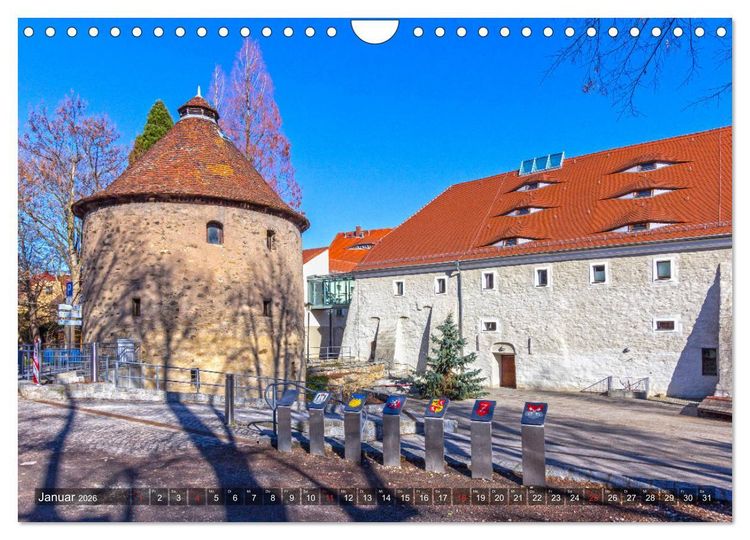 Produktbild: Unterwegs in Kamenz (Wandkalender 2026 DIN A4 quer), CALVENDO Monatskalender