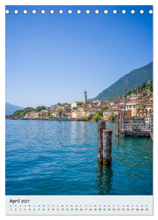Produktbild: Limone sul Garda - Perle am Westufer des Gardasees (Tischkalender 2027 DIN A5 hoch), CALVENDO Monatskalender